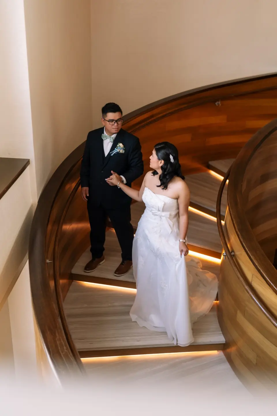 Reception toast at a Guam wedding
